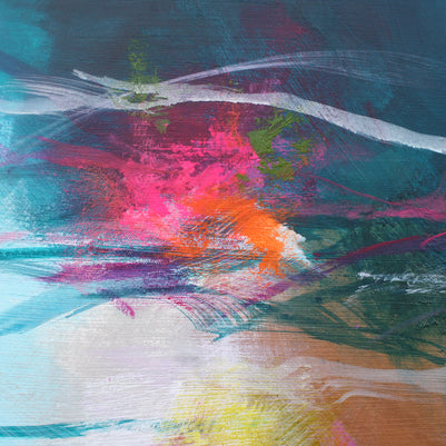 Coming Back Home Triptych - Original Painting by Susan Wooler