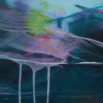 Coming Back Home Triptych - Original Painting by Susan Wooler