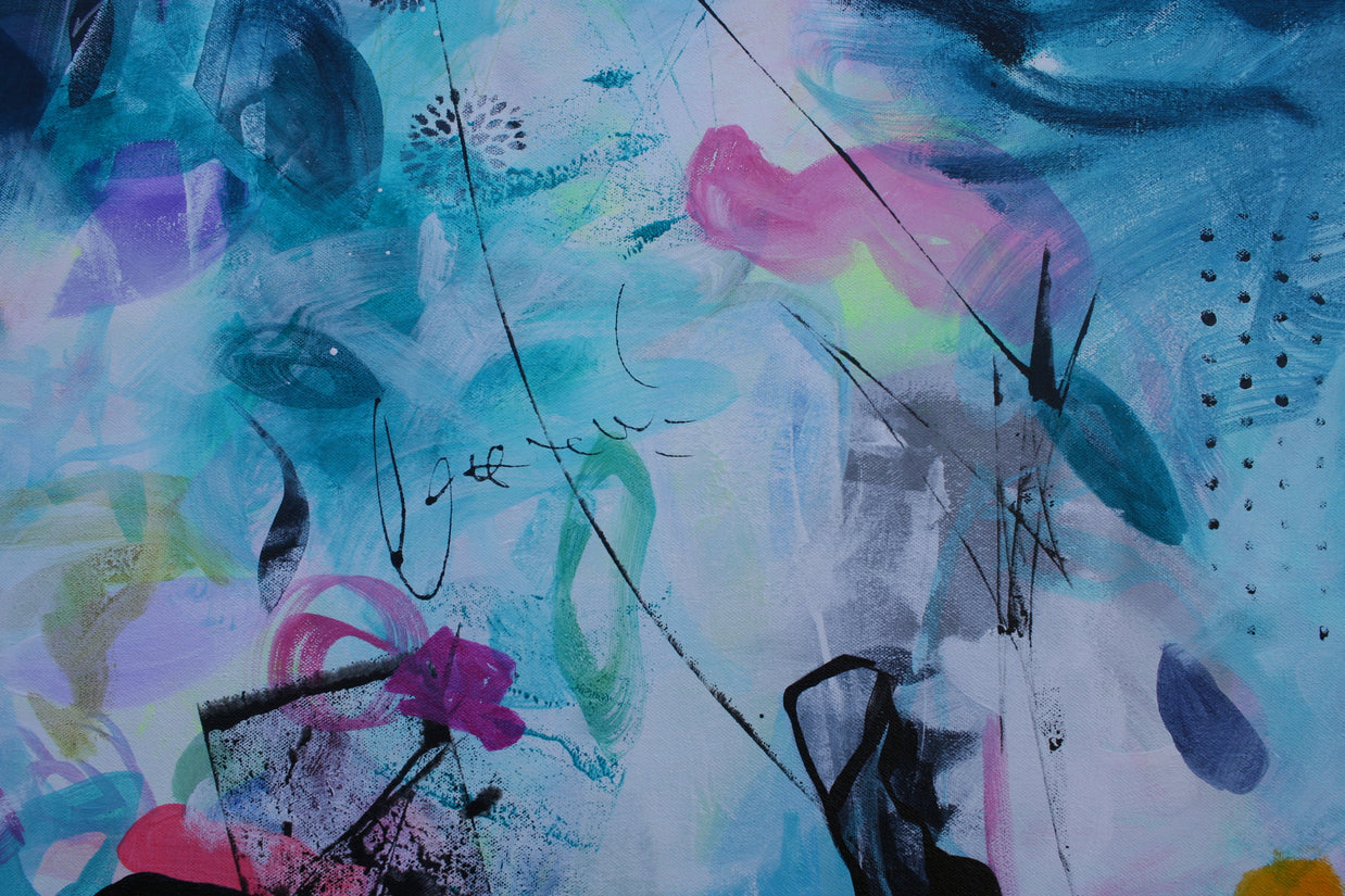 Keep Turning The Pages - Original Painting by Susan Wooler