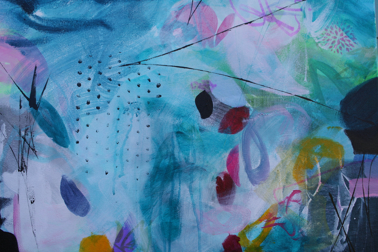 Keep Turning The Pages - Original Painting by Susan Wooler