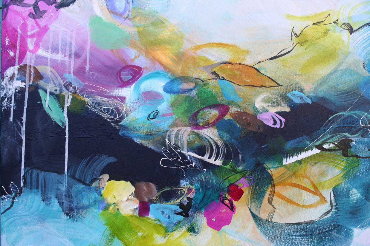 Wild Nights - Original Painting by Susan Wooler