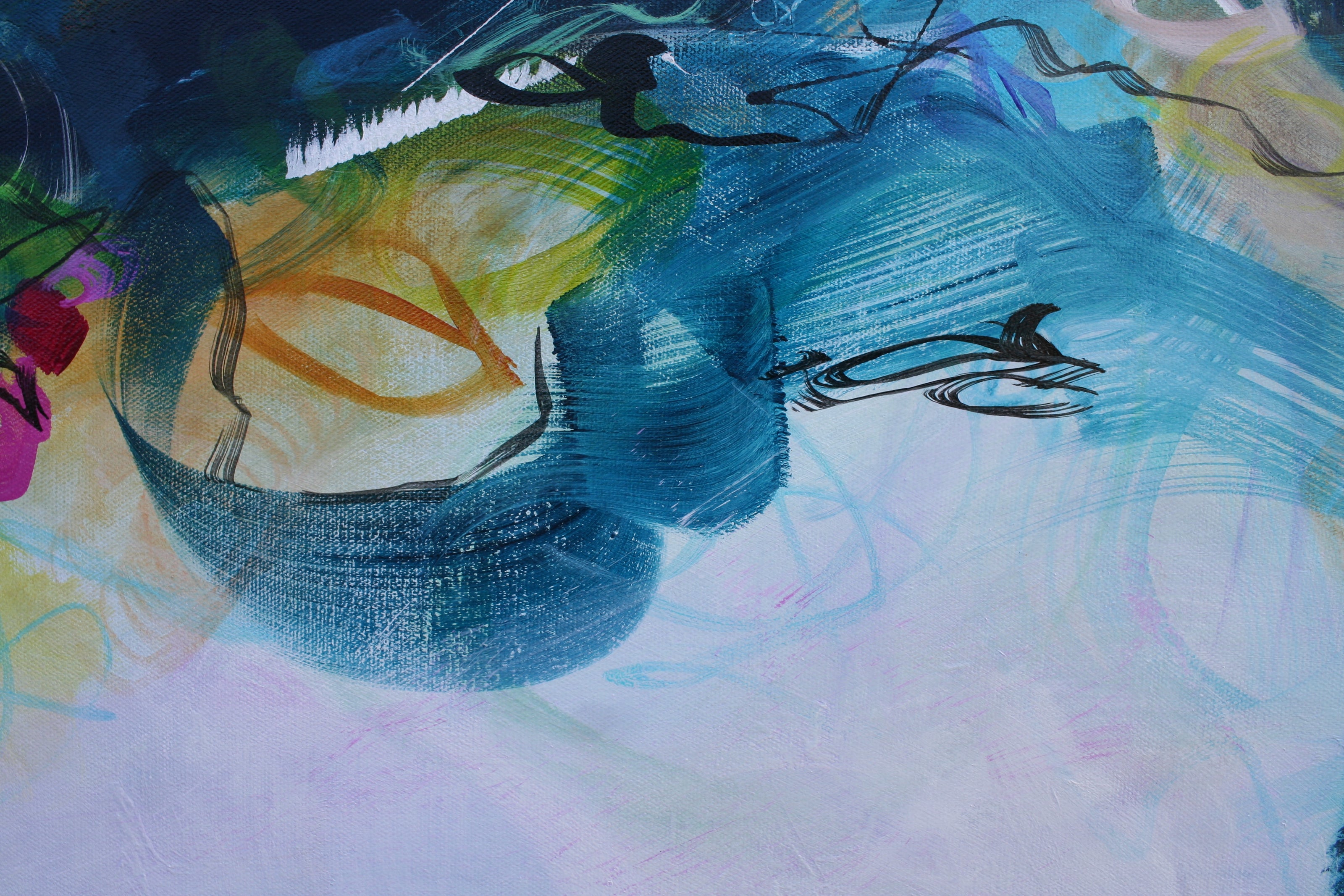 Wild Nights - Original Painting by Susan Wooler