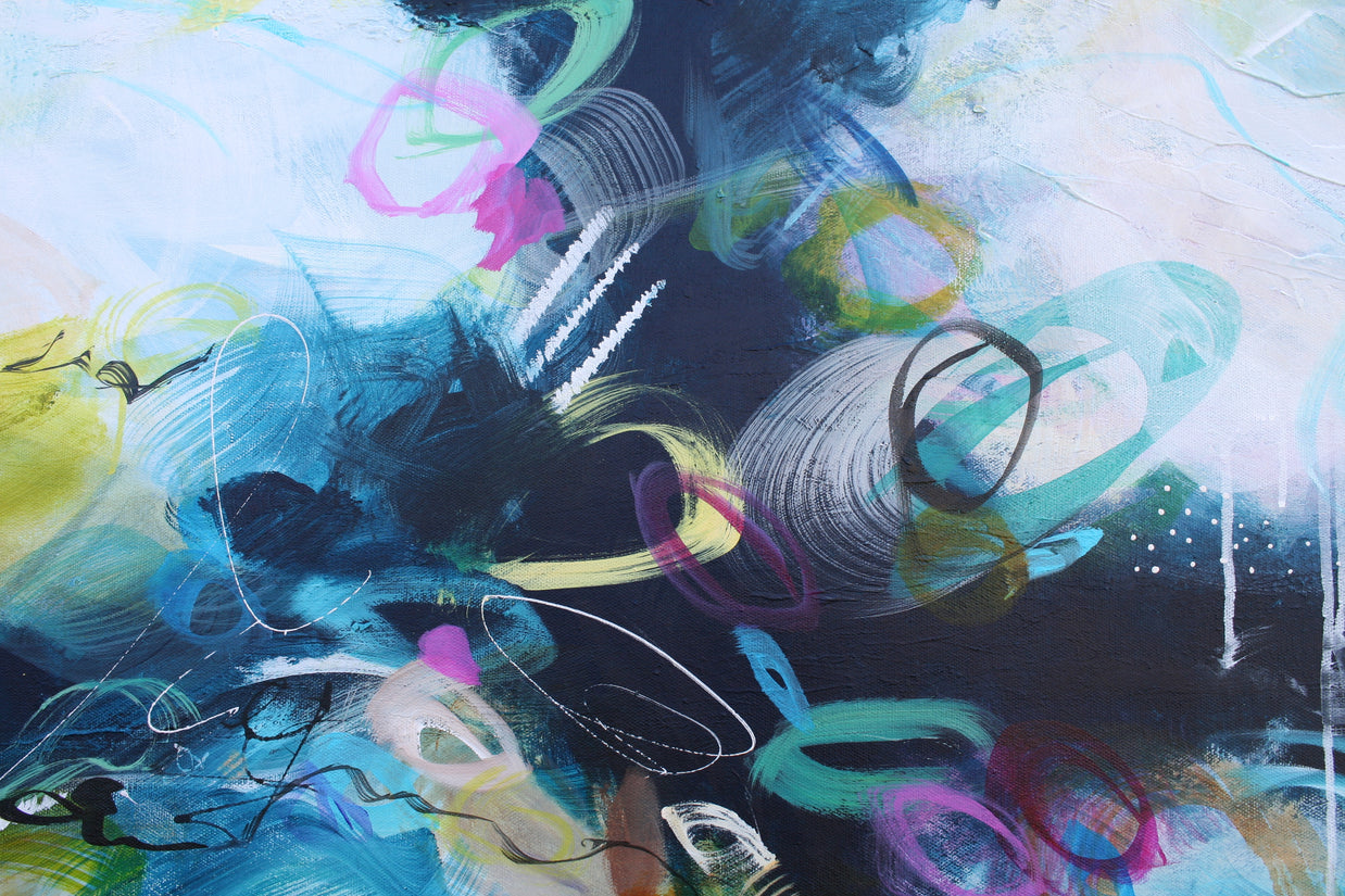 Wild Nights - Original Painting by Susan Wooler