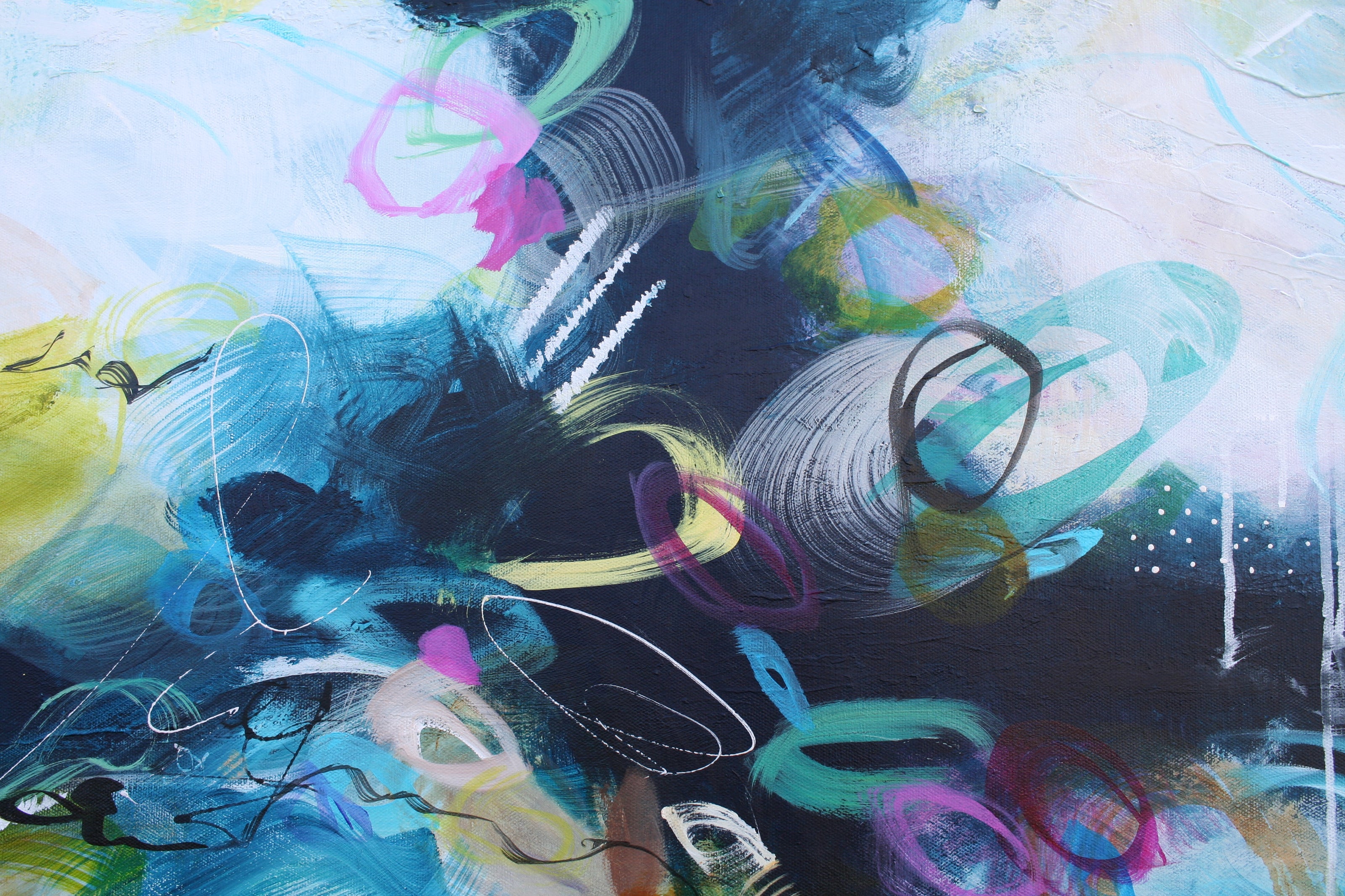 Wild Nights - Original Painting by Susan Wooler