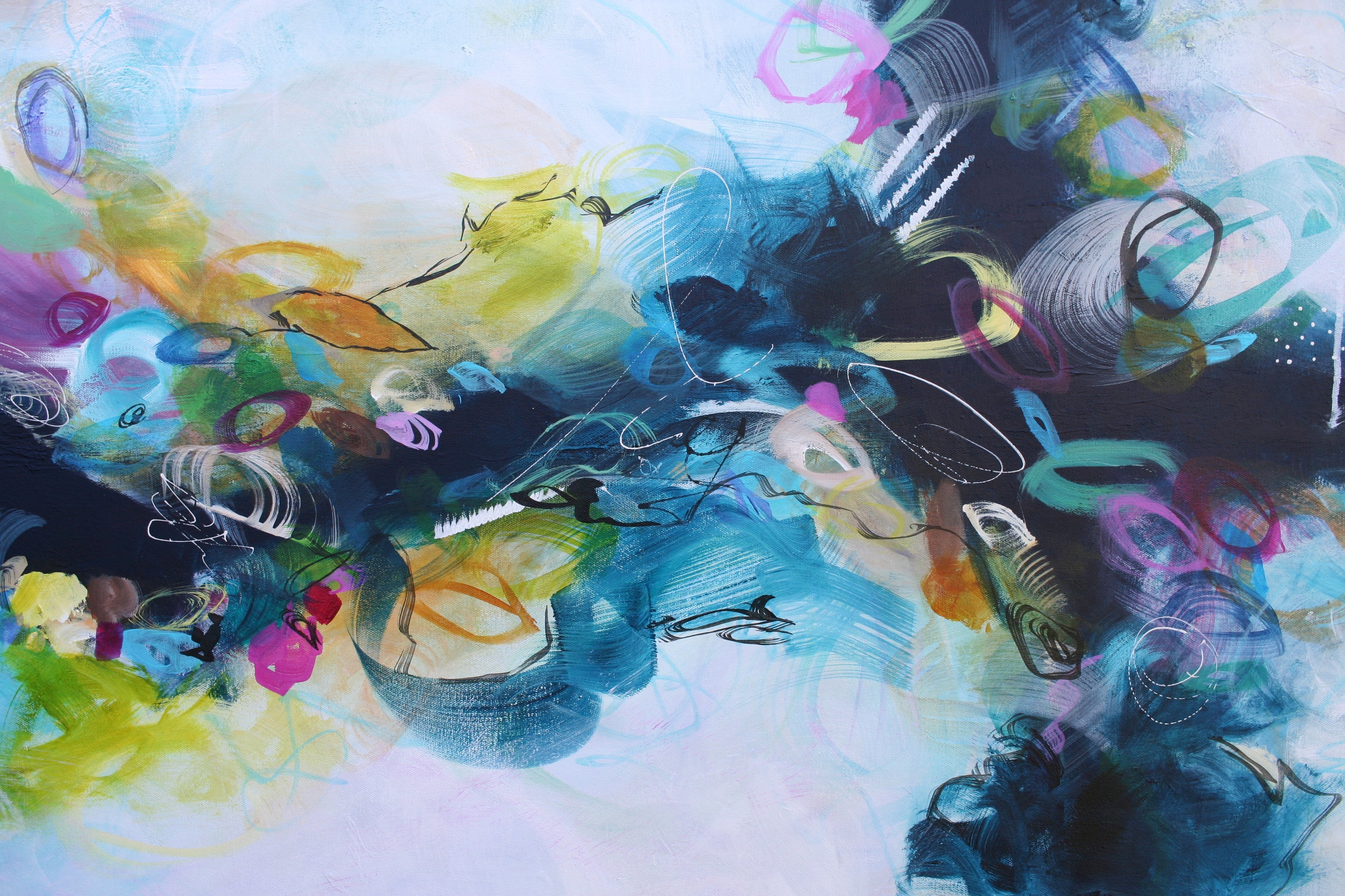 Wild Nights - Original Painting by Susan Wooler