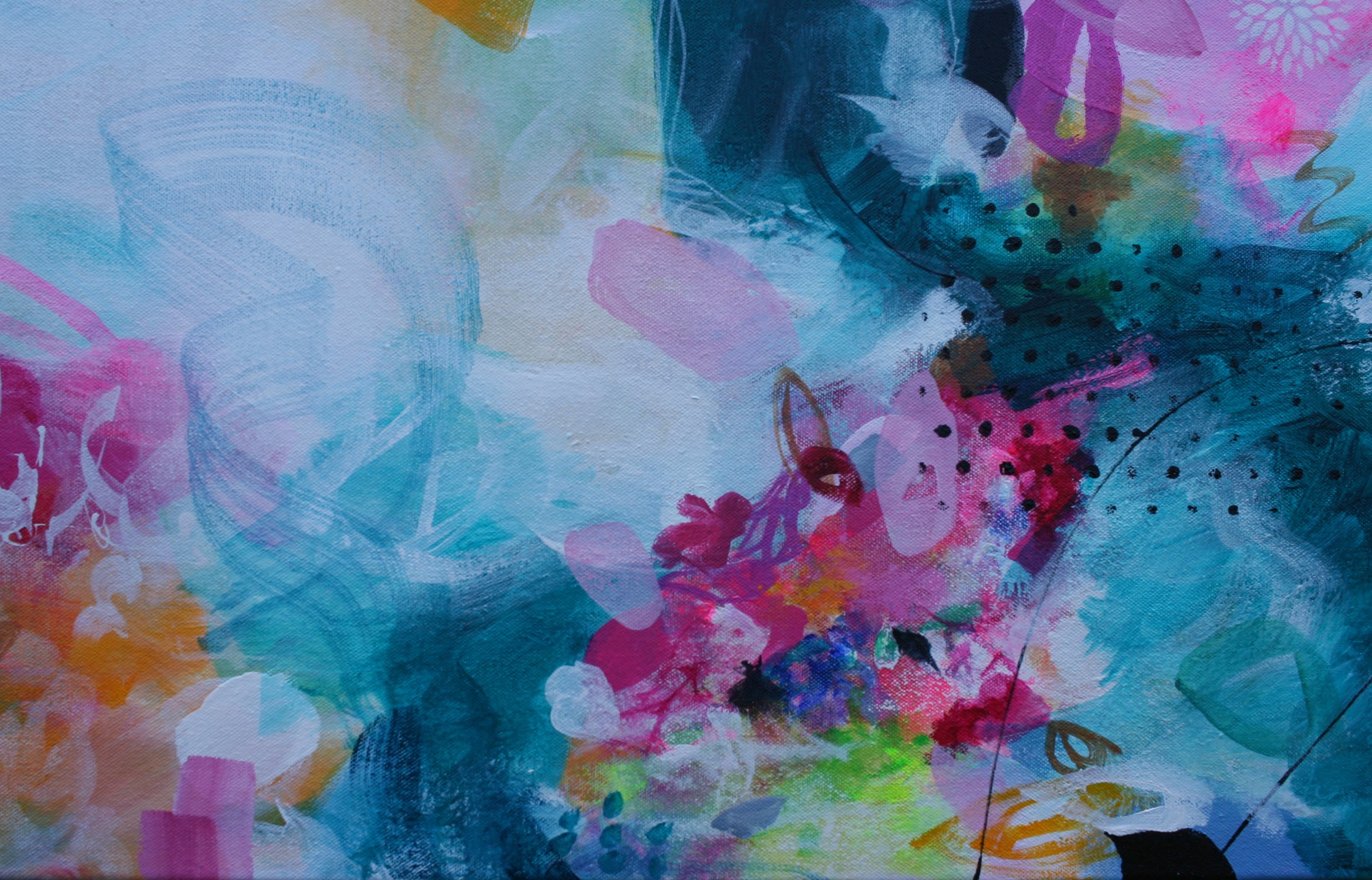Keep Turning The Pages - Original Painting by Susan Wooler