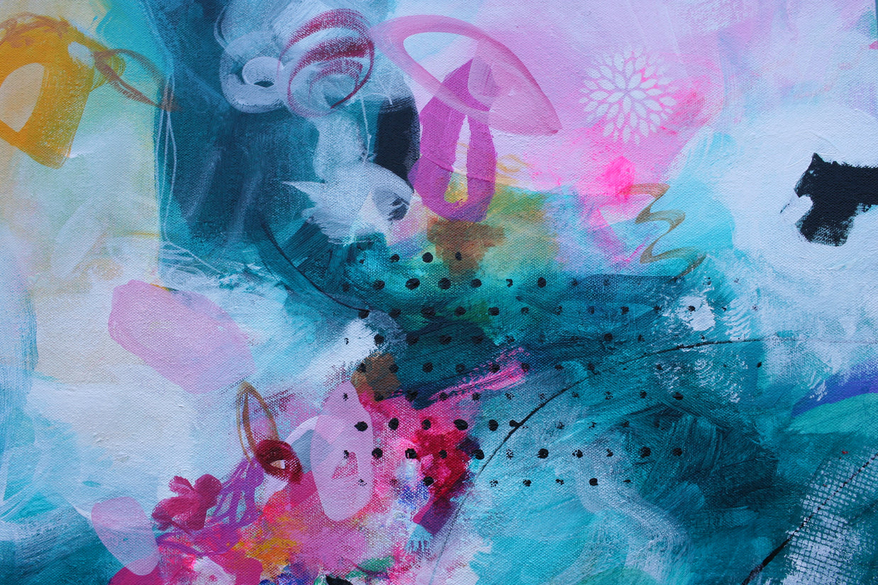 Keep Turning The Pages - Original Painting by Susan Wooler