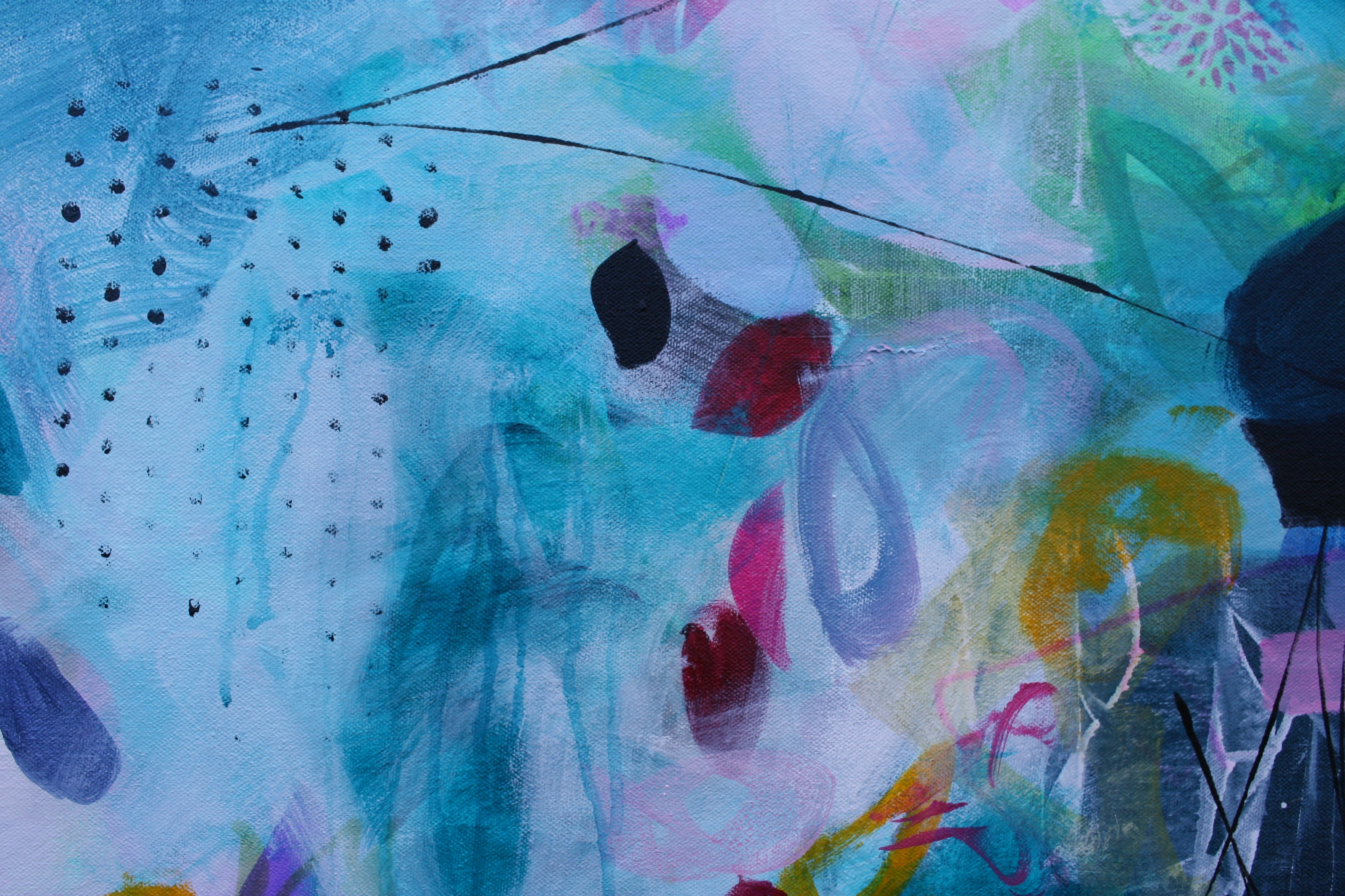 Keep Turning The Pages - Original Painting by Susan Wooler