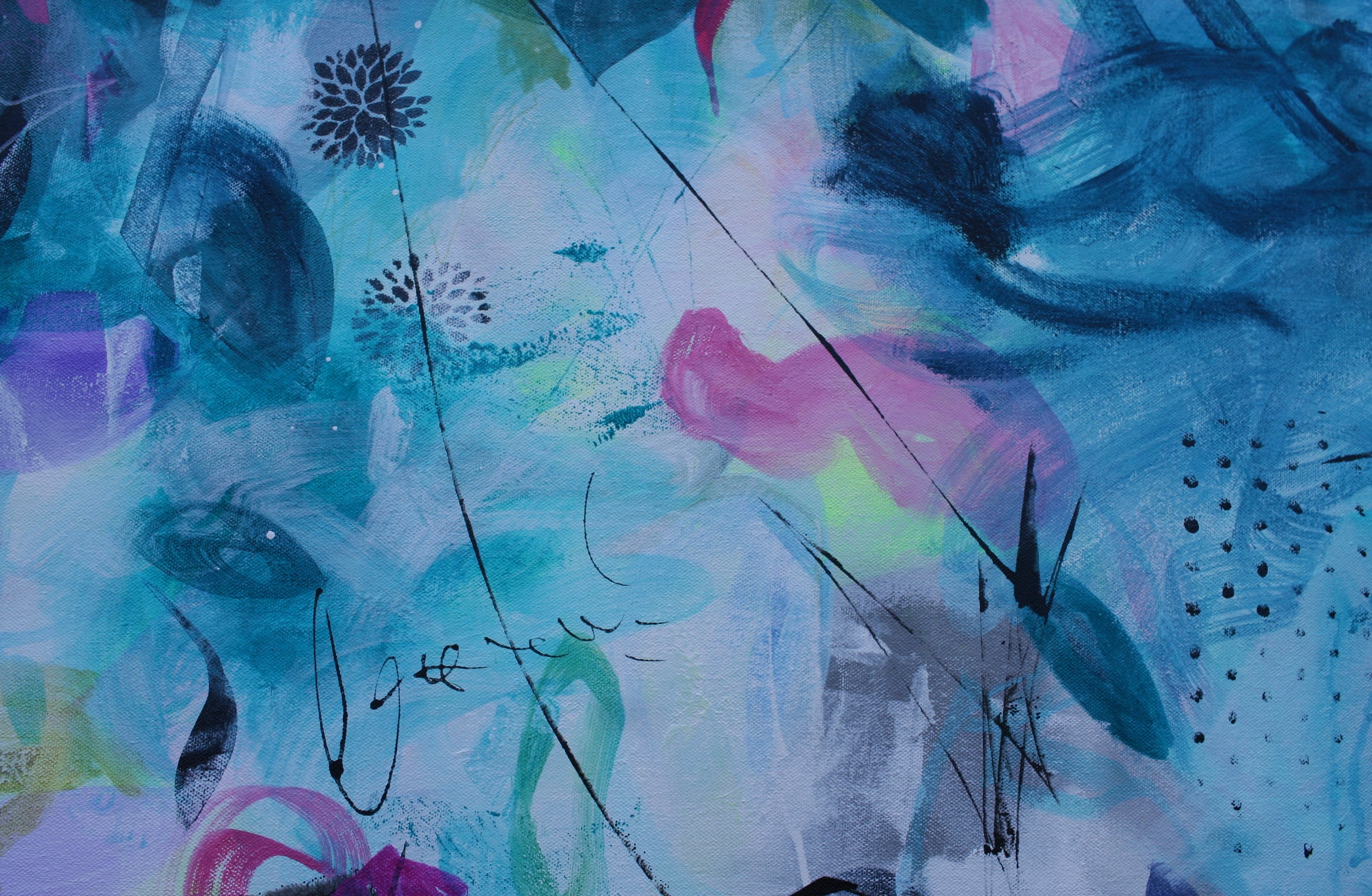 Keep Turning The Pages - Original Painting by Susan Wooler