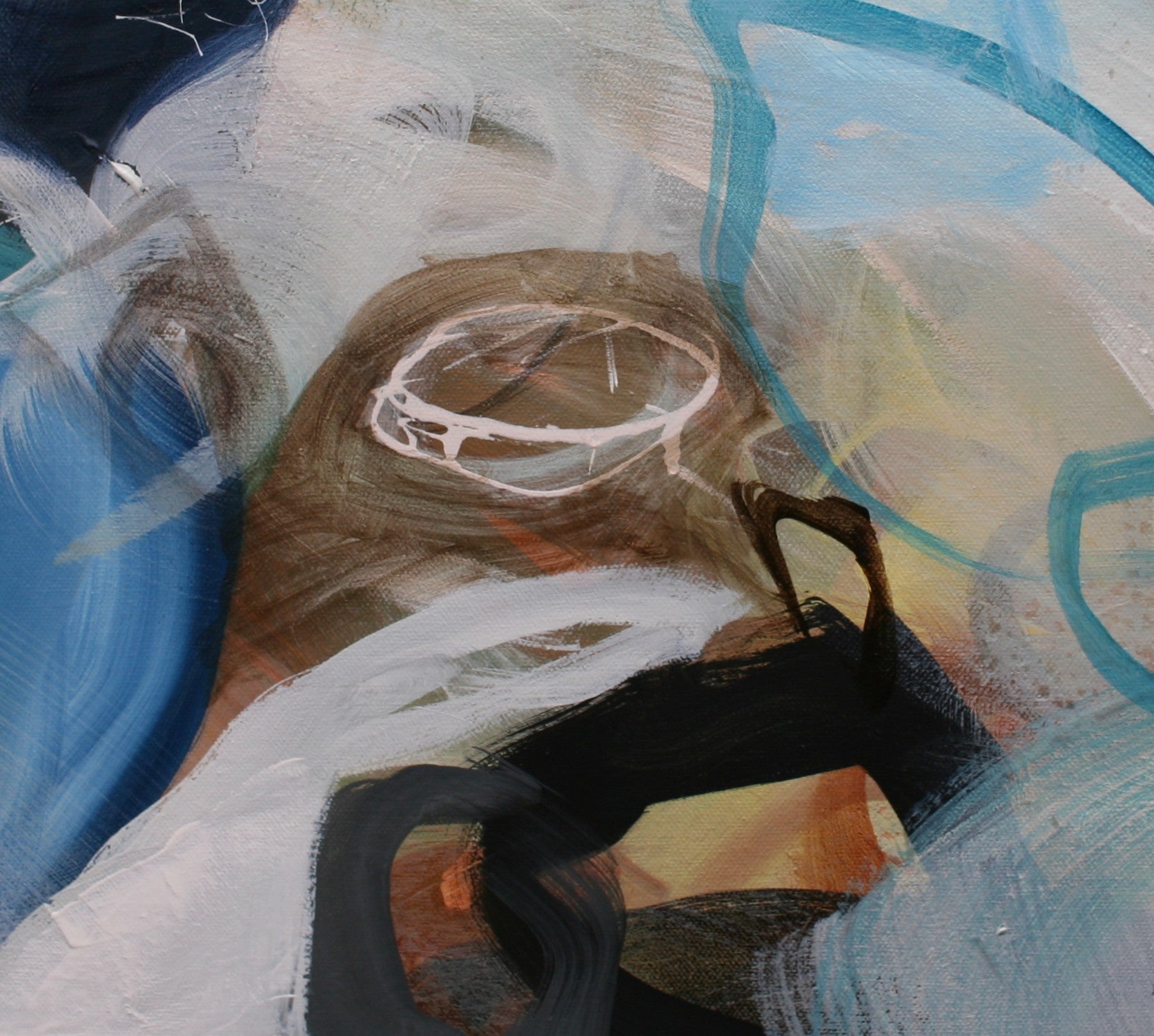 In Between Days - Original Painting by Susan Wooler