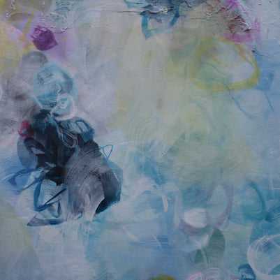 Petunia Blooms - Original Painting by Susan Wooler