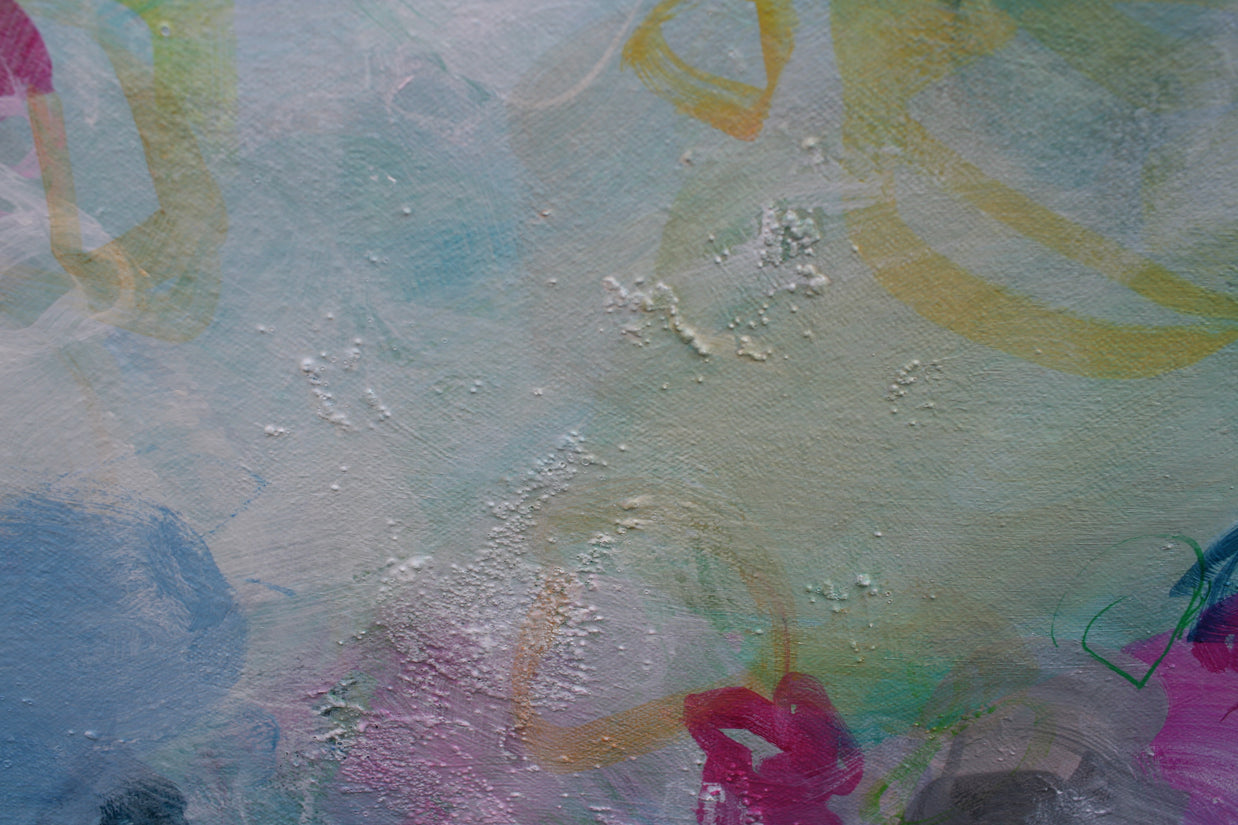 Petunia Blooms - Original Painting by Susan Wooler