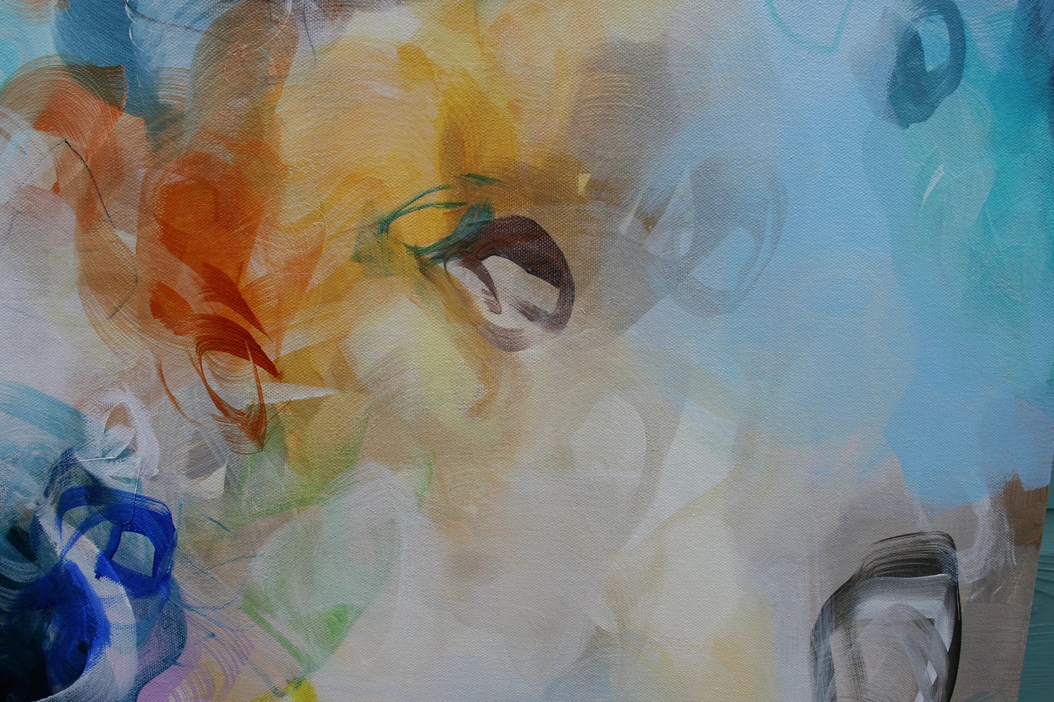 colorful abstract painting