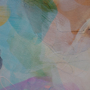 Flowers In The Wind - Original Painting by Susan Wooler