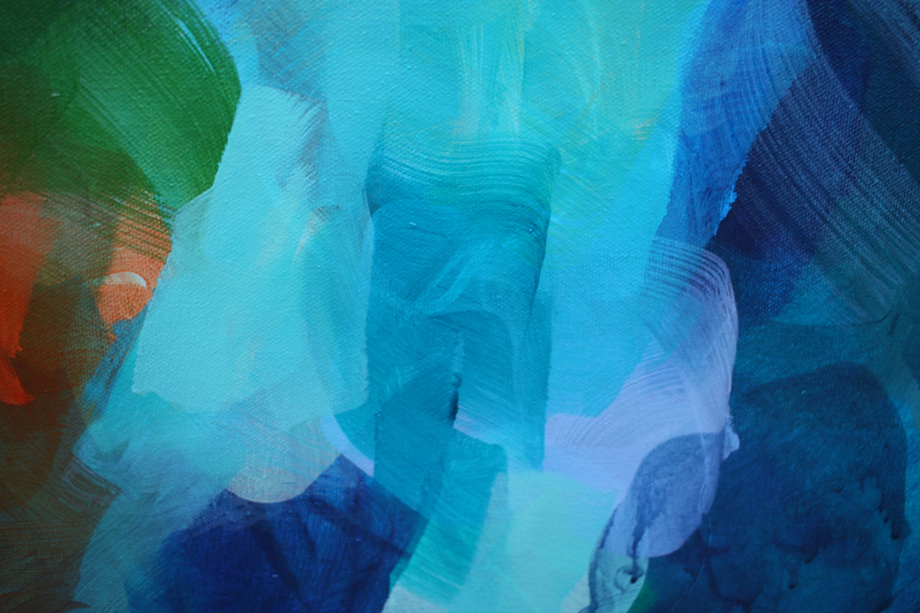 Living By The River Painting - Original Painting by Susan Wooler