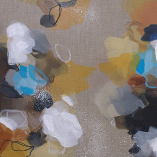 Moving Forward Triptych - Original Painting by Susan Wooler