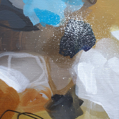 Moving Forward Triptych - Original Painting by Susan Wooler