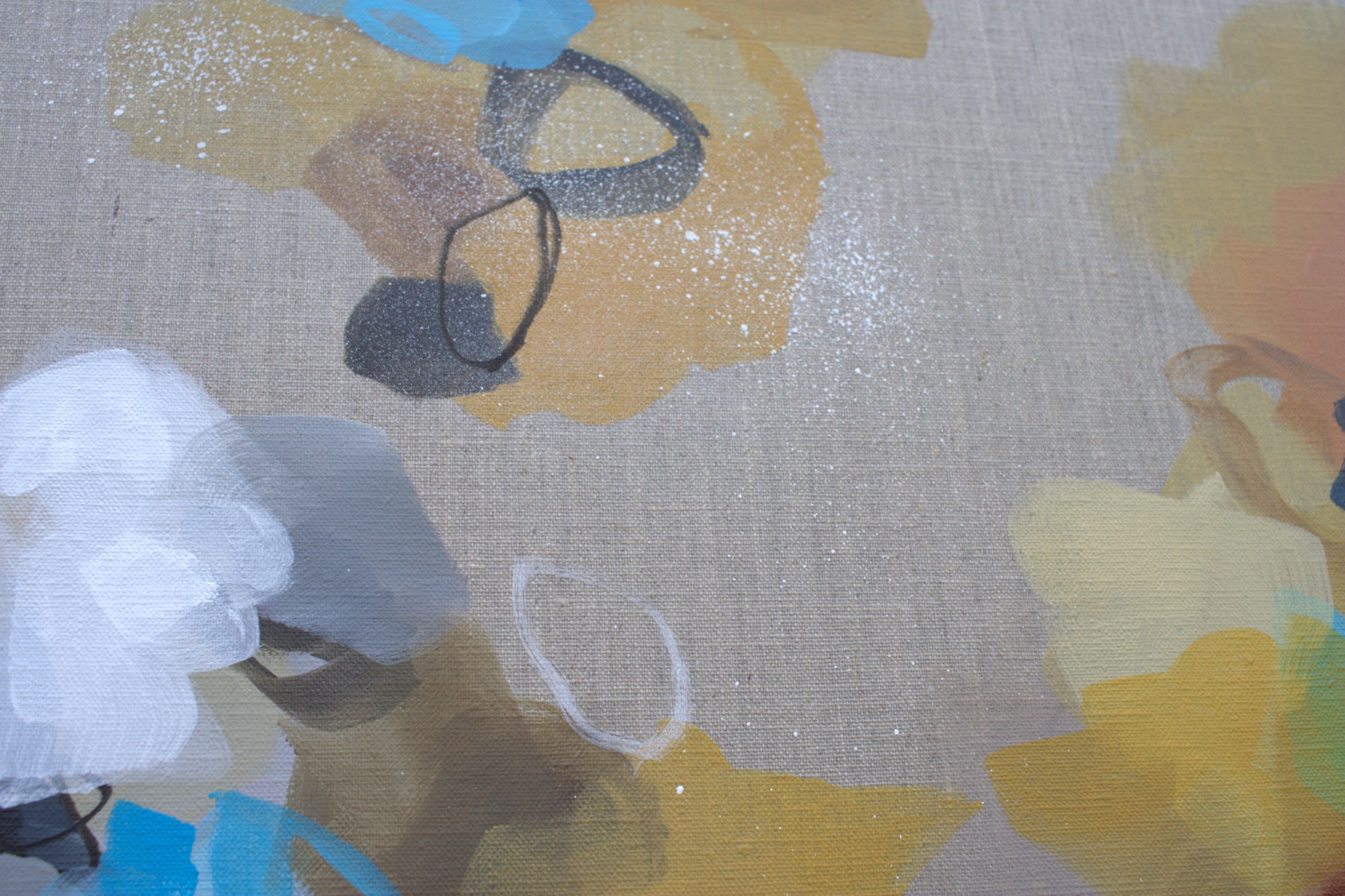 Moving Forward Triptych - Original Painting by Susan Wooler