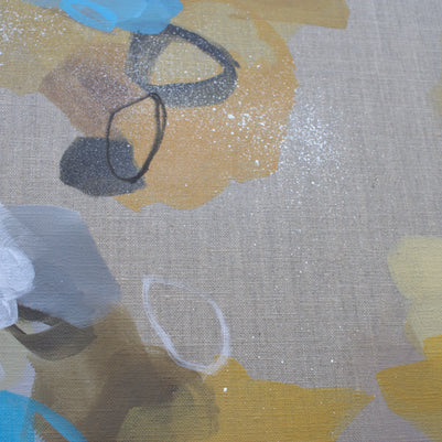 Moving Forward Triptych - Original Painting by Susan Wooler