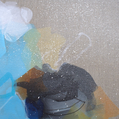 Moving Forward Triptych - Original Painting by Susan Wooler