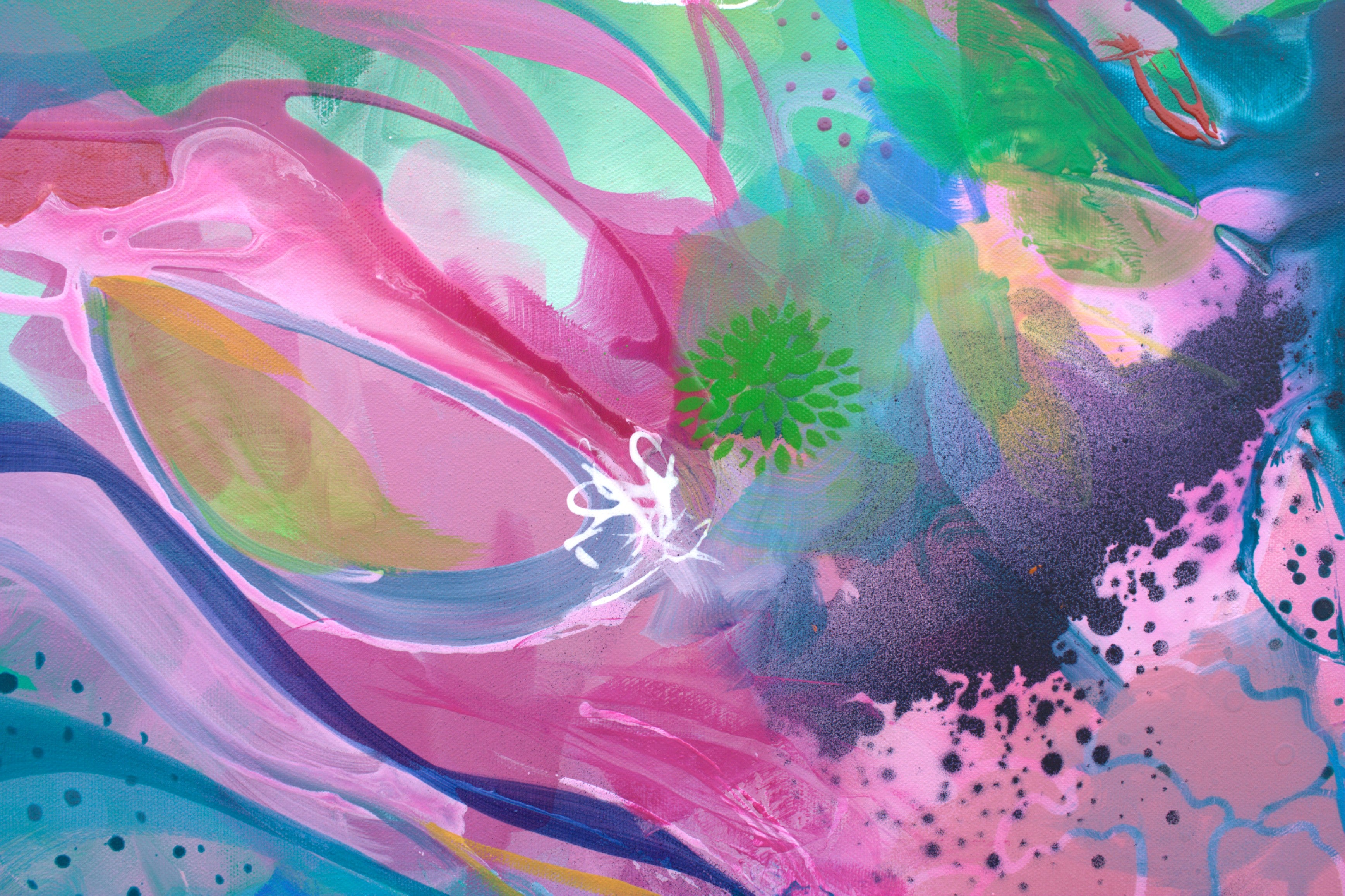 Feel As Free As The Wildflowers - Original Painting by Susan Wooler