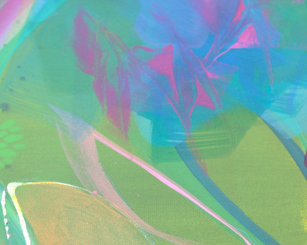 Feel As Free As The Wildflowers - Original Painting by Susan Wooler