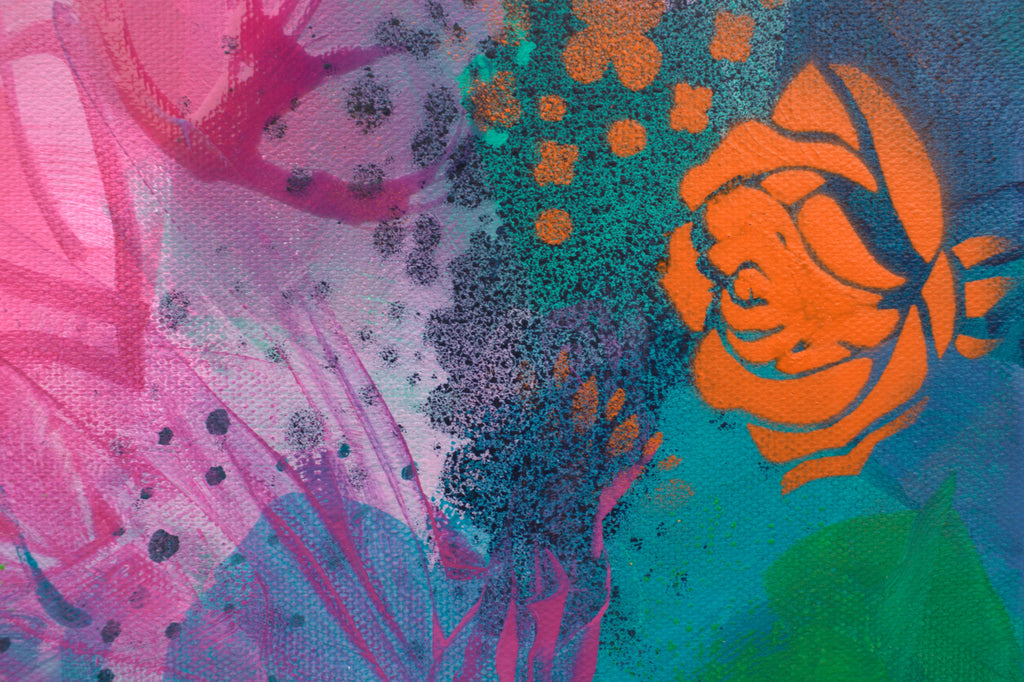 Feel As Free As The Wildflowers - Original Painting by Susan Wooler