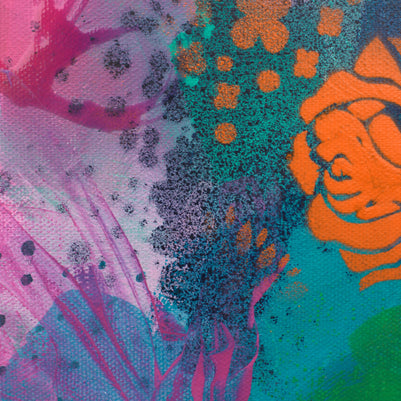 Feel As Free As The Wildflowers - Original Painting by Susan Wooler