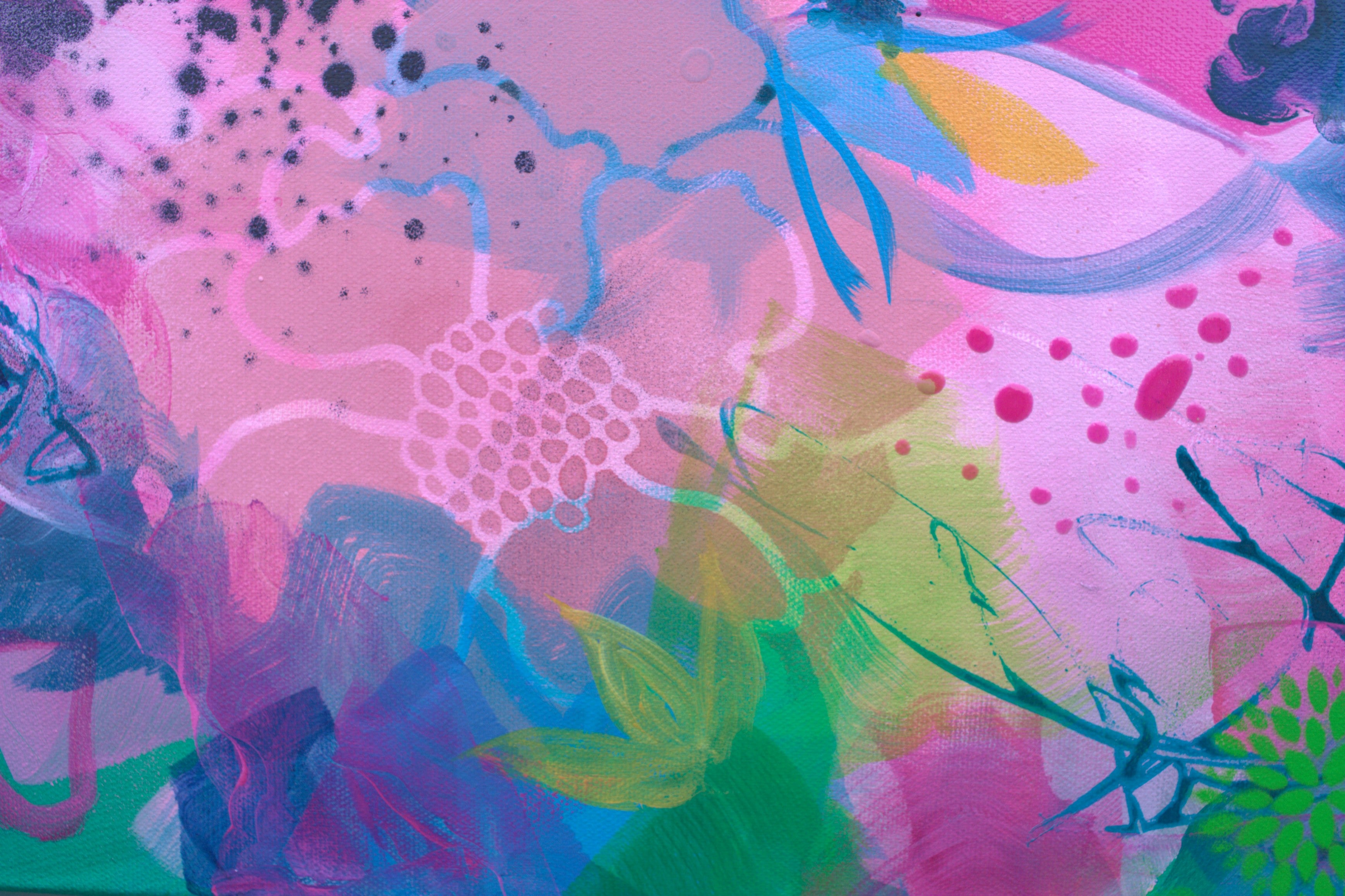 Feel As Free As The Wildflowers - Original Painting by Susan Wooler