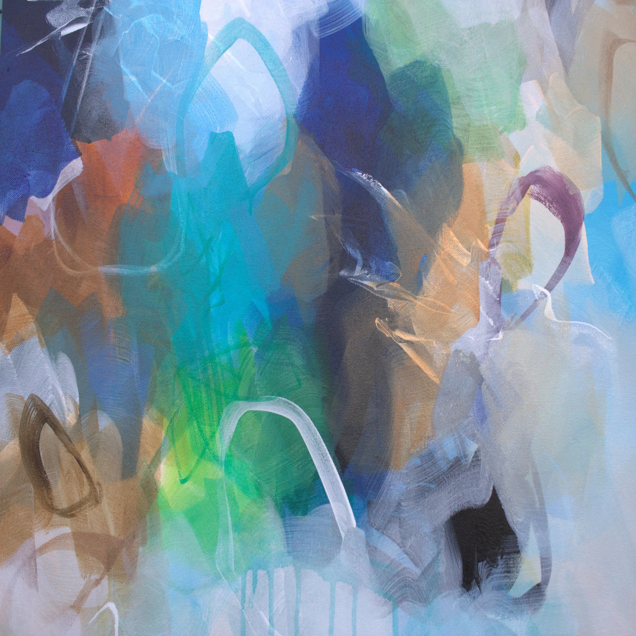 Stories from the Woods - Original Painting by Susan Wooler
