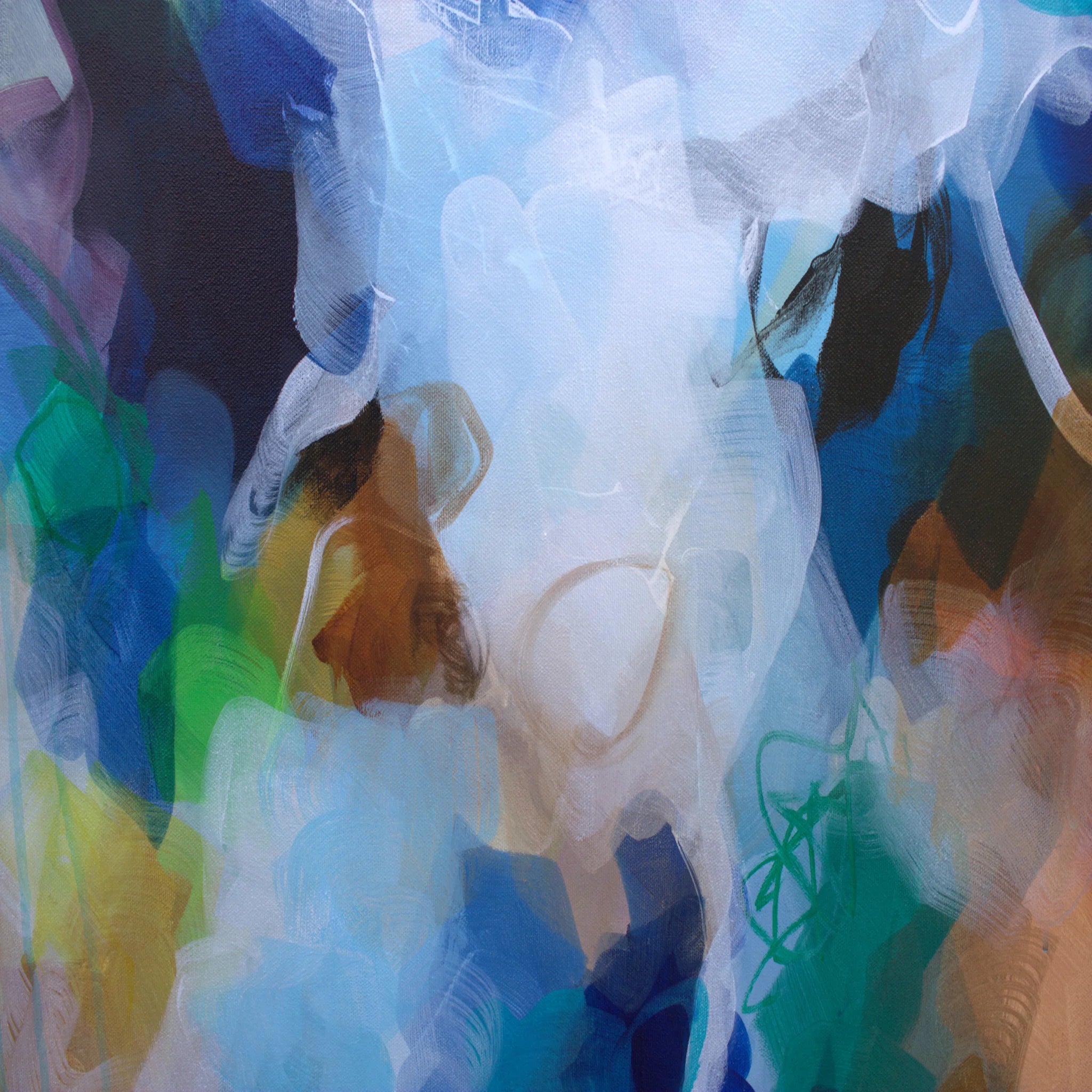Stories from the Woods - Original Painting by Susan Wooler