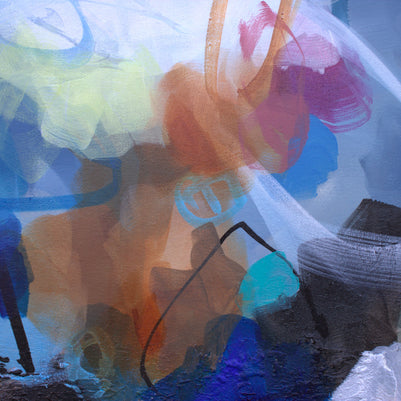 Feel the Earth Beneath Your Feet - Original Painting by Susan Wooler