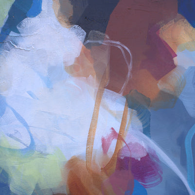 Feel the Earth Beneath Your Feet - Original Painting by Susan Wooler