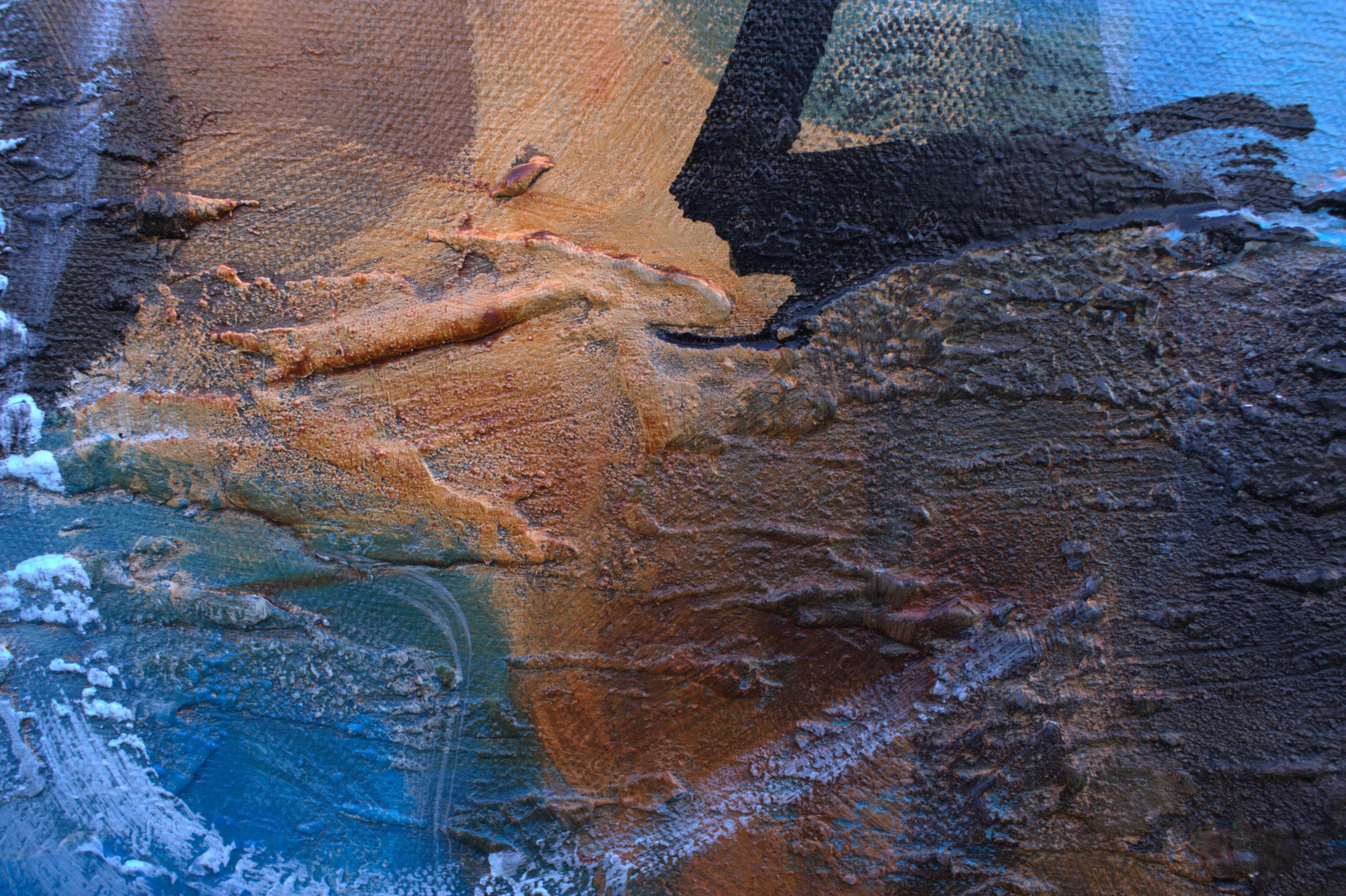 Feel the Earth Beneath Your Feet - Original Painting by Susan Wooler