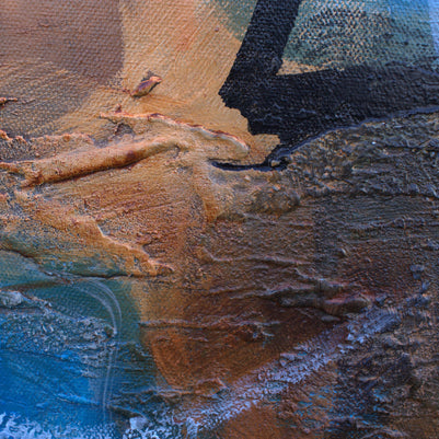 Feel the Earth Beneath Your Feet - Original Painting by Susan Wooler