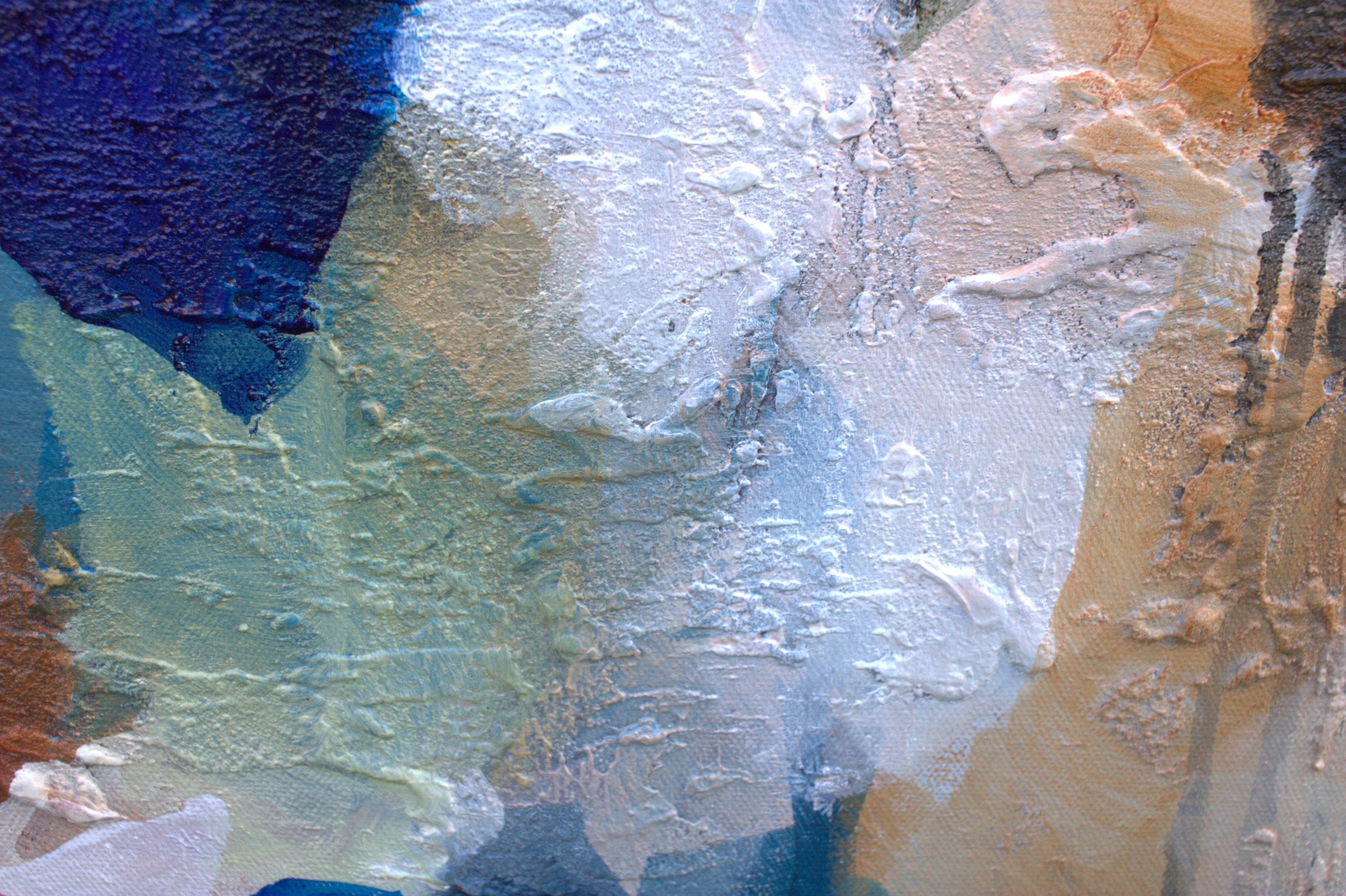 Feel the Earth Beneath Your Feet - Original Painting by Susan Wooler