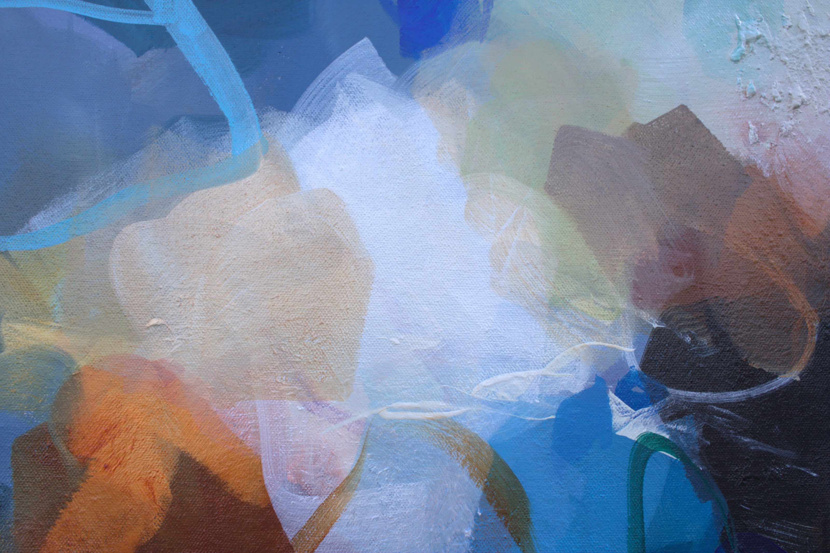 Feel the Earth Beneath Your Feet - Original Painting by Susan Wooler