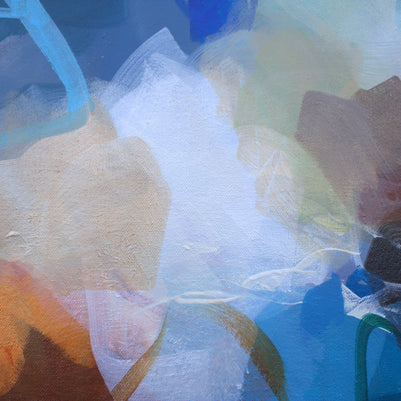 Feel the Earth Beneath Your Feet - Original Painting by Susan Wooler