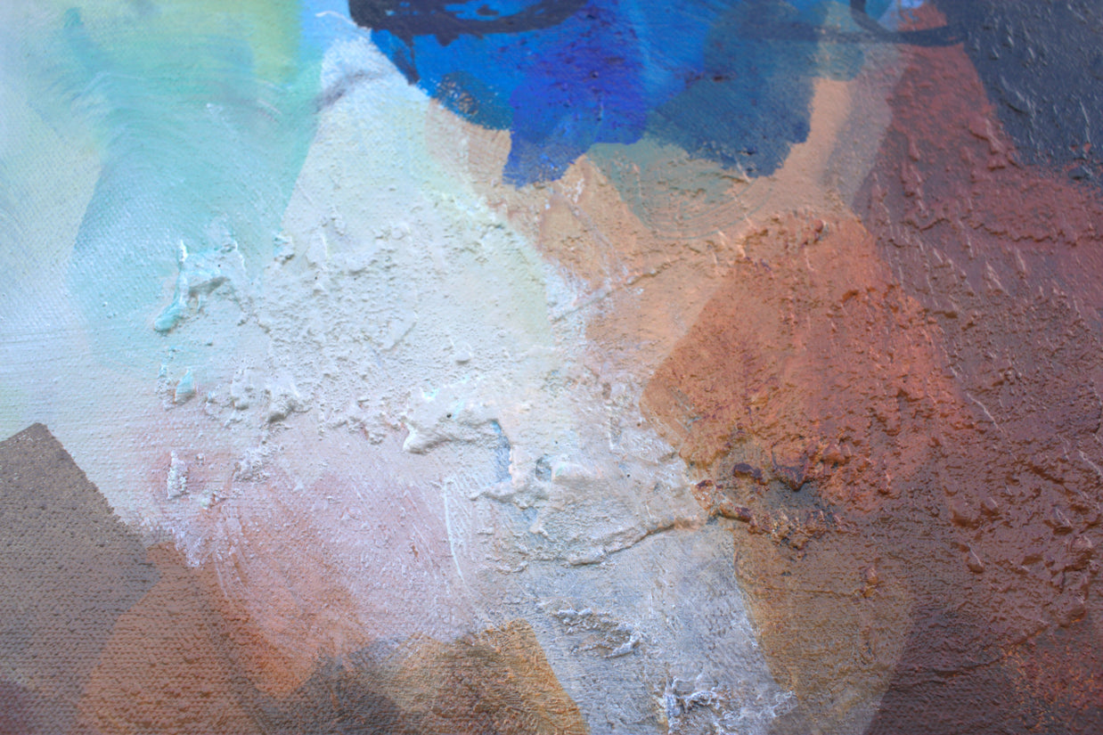 Feel the Earth Beneath Your Feet - Original Painting by Susan Wooler