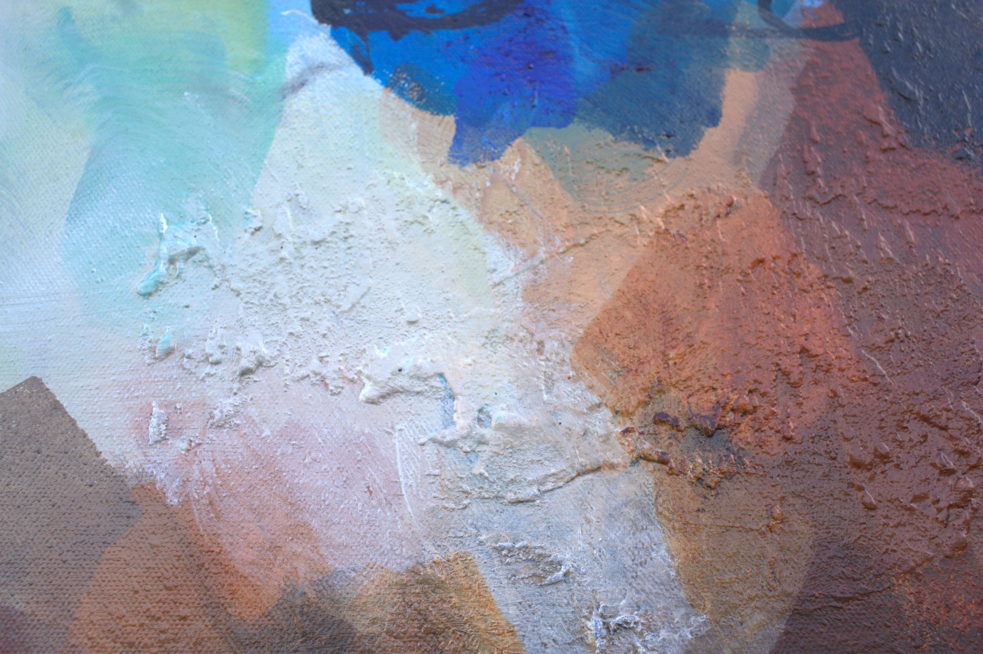 Feel the Earth Beneath Your Feet - Original Painting by Susan Wooler