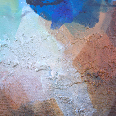 Feel the Earth Beneath Your Feet - Original Painting by Susan Wooler