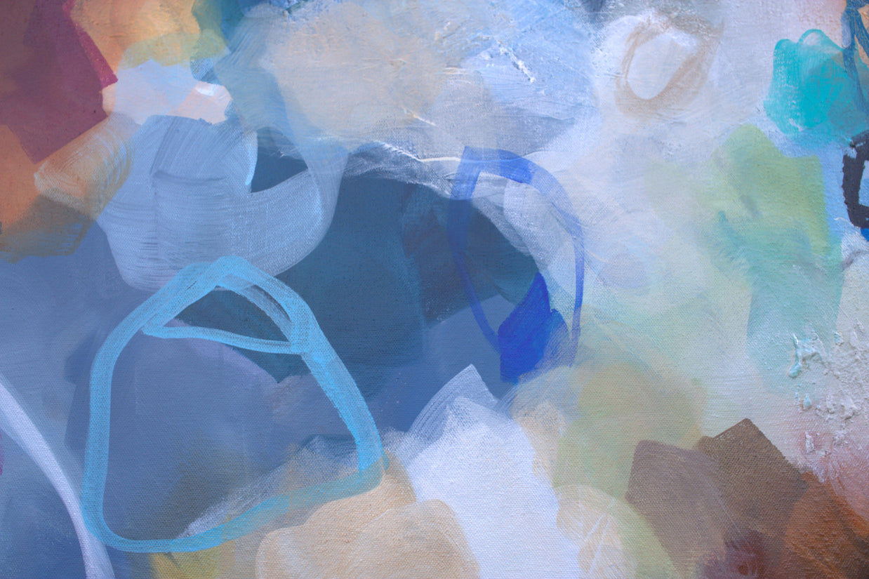 Feel the Earth Beneath Your Feet - Original Painting by Susan Wooler