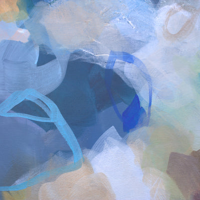 Feel the Earth Beneath Your Feet - Original Painting by Susan Wooler