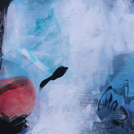 Soft Whispers Triptych - Original Painting by Susan Wooler