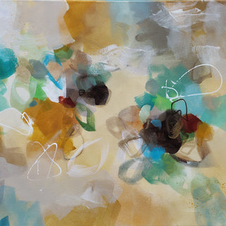 Golden Nectar II - Original Painting by Susan Wooler