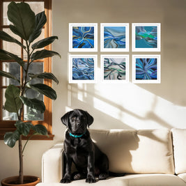 Set of Six Mini Art Prints - Ebb & Flow