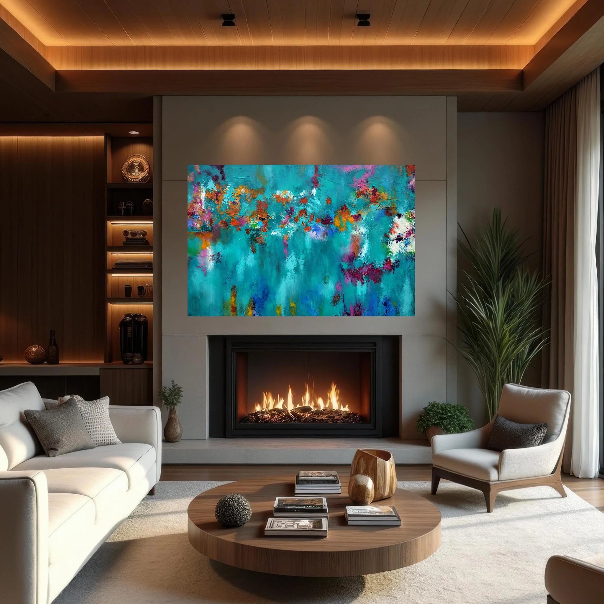 Where the Ridge Meets the Deep - Original Painting by Susan Wooler