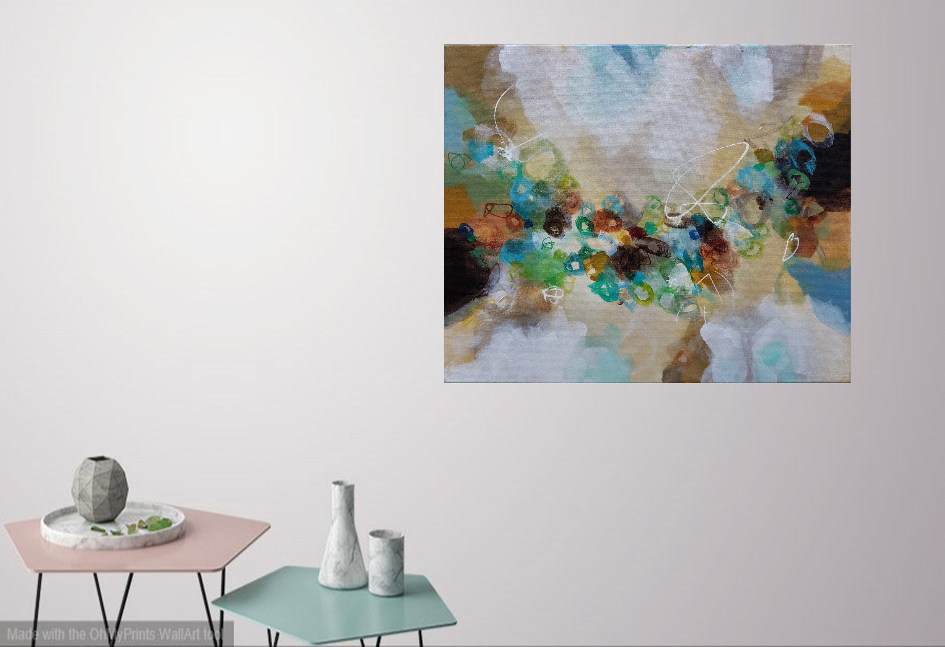 Golden Nectar III - Original Painting by Susan Wooler