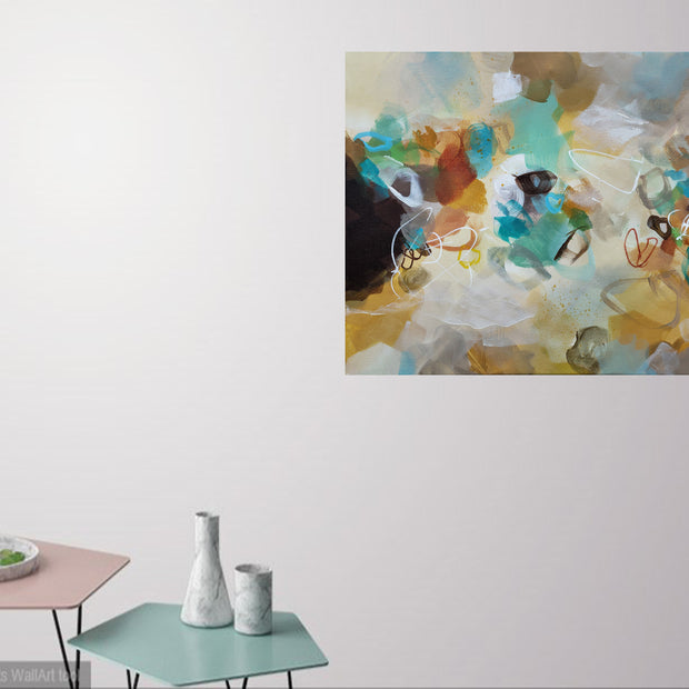 Golden Nectar - Original Painting by Susan Wooler