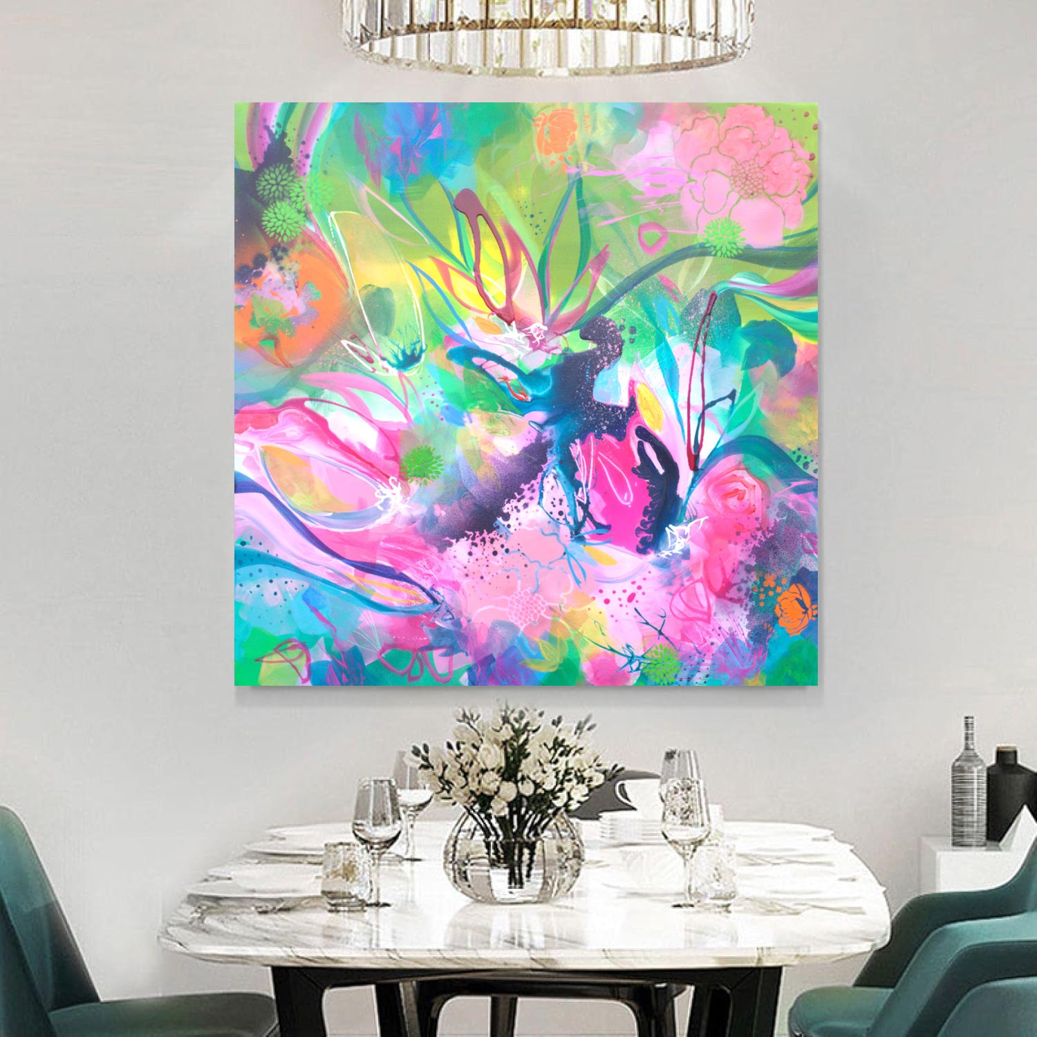 Feel As Free As The Wildflowers - Original Painting by Susan Wooler